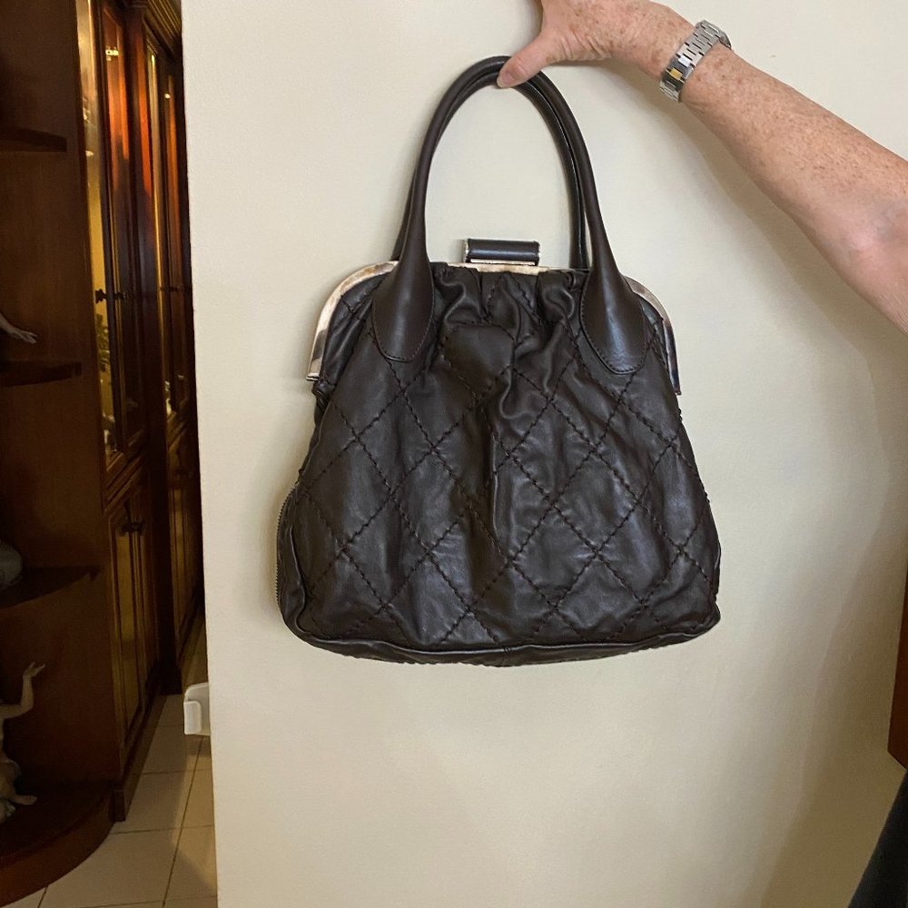 Chanel Camara Case Brown